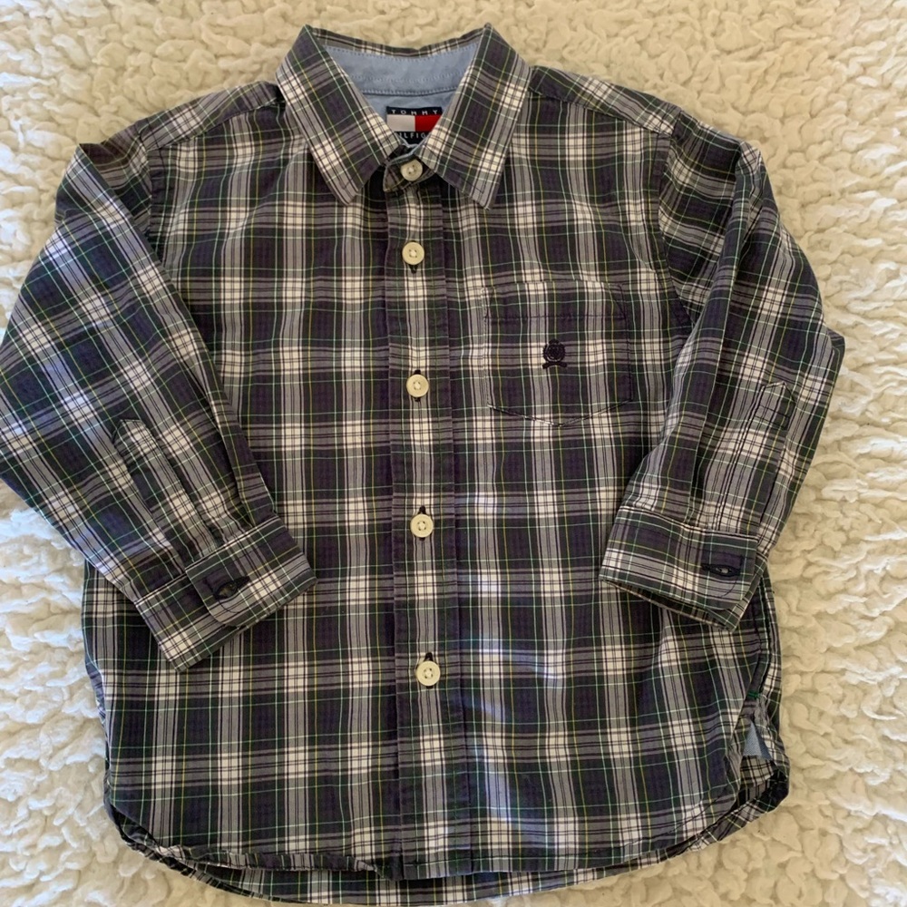 Tommy Hilfiger Oxford Shirt for Boys - Size 2T 👔